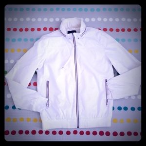 Zara youth vintage men's L front zipper jacket